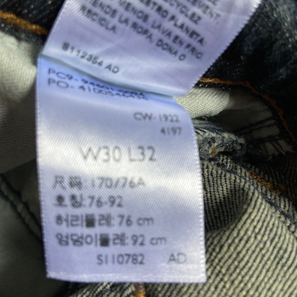 Levi Strauss Signature Gold Straight Jeans 30x32 Exc - Picture 5 of 6